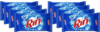 Rin DETERGENT BAR Detergent Bar(160 g, Pack of 8)