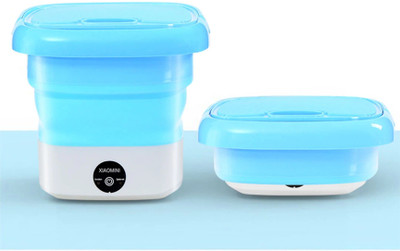 Provo Semi Automatic Folding 11L Mini Washing Machine For Underwear Washer - (BLUE) Washing Machine Door Hinge