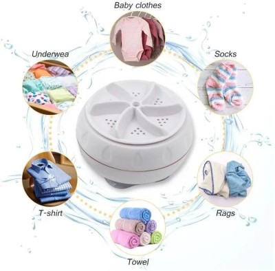 Xydrozen Underwear,Socks Ultrasonic Turbine Washing Machine, 50 Seconds Reverse Washing Machine Door Hinge