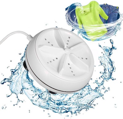 JAIN ELECTRONICS Mini Home Portable Ultrasonic USB Washer Clothes Cleaner Turbine Travel Laundry Washing Machine Door Hinge