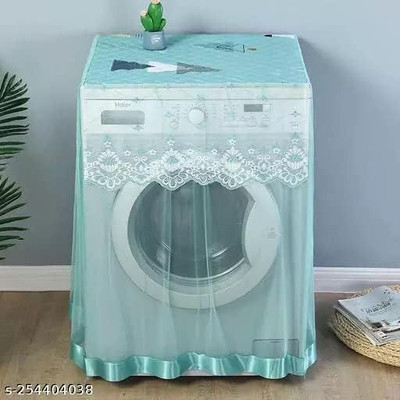 SHREEONE3 Front Loading Washing Machine  Cover(Width: 60 cm, Green)