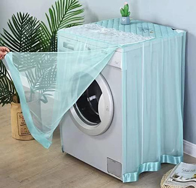 BRIZINGER Front Loading Washing Machine  Cover(Width: 60 cm, green)