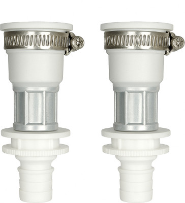 Siana Faucet Water Tap Adapter Pipe Connector (Pack of 2) Washing Machine Inlet Hose(0.1)