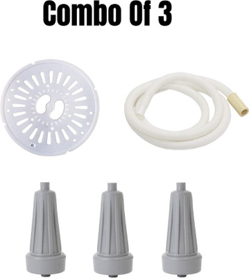 SARAH STORE LG Semi Automatic Combo Pack Of 3/10 Inch SpinCap/3-Roller/1.5METER INLET PIPE Washing Machine Net(Pack of 3)