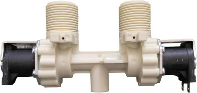 GoodsBazaar Water Inlet Feed Valve-2 Way Compatible for LG Washing Machine (Hot & Cold) Washing Machine Net(Pack of 1)
