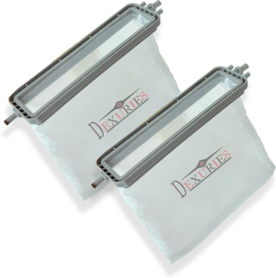 DEXURIES Lint Filter for LG SEMI Automatic Washing Machine (Dark White) Washing Machine Net(Pack of 2)