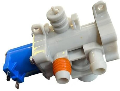 SPARESKART Inlet Valve | Water Feed Valve 1 Way DC 12V Compatible for LG Top Load [Blue] Washing Machine Net(Pack of 1)