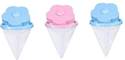 CityLight Washing Machine Floating Lint Mesh Bag Net Washing Machine Net(Pack of 3)