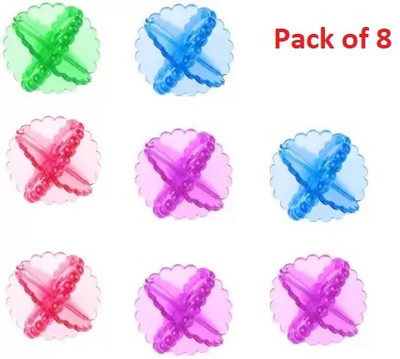 Hariom Sales Silicone Washing Washer Dry Laundry Balls Cloth Cleaning Ball Detergent Bar(0.2 g, Pack of 8) Hariom Sales Silicone Washing Washer Dry Laundry Balls Cloth Cleaning Ball Detergent Bar(0.2 g, Pack of 8)