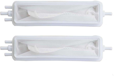 SARAH STORE Lint Filter for LG Semi Automatic Premium Quality Plastic 15 CM X 4 CM Washing Machine Net(Pack of 2)