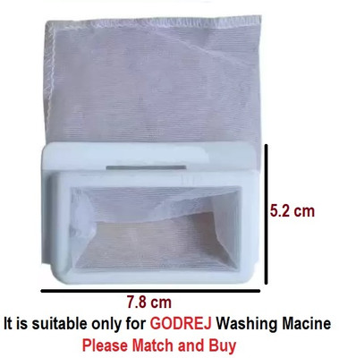 Prayox Dust / Lint Filter Suitable for Godrej Top Load Washing Mchine (Pack of 2) Washing Machine Net(Pack of 2)