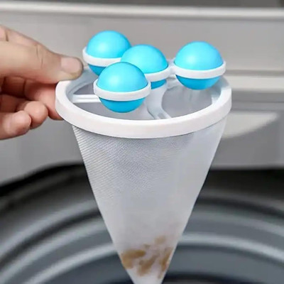 Sarvatr Reusable Washing Machine Filter and Hair Lint Catcher - Home Cleaning Accessory Washing Machine Net(Pack of 1)