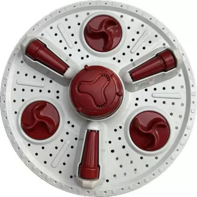 SARAH STORE Grey&Red Pulsator Compatible with Voltas Beko Semi Automatic ( Match and Buy ) Washing Machine Net(Pack of 1)