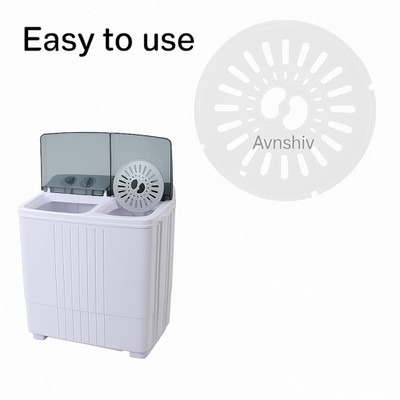 avnshiv Semi Automatic Washing Machine Washing Machine Net (Pack of 1) 1.5 Washing Machine Net(Pack of 1)