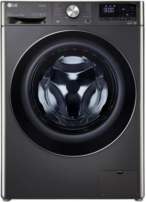 LG 11 kg Fully Automatic Front Load with In-built Heater Black(WM FHP1411Z9B) (LG)  Buy Online