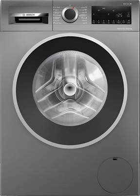 BOSCH 10.5/6 kg Washer with Dryer with In-built Heater Grey(WNA2E4UCIN)