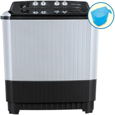 Voltas Beko by A Tata Product 12 kg Semi Automatic Top Load Washing Machine Grey(WTT120AGRT/HB)