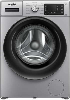 Whirlpool 8 kg Fully Automatic Front Load Washing Machine with In-built Heater Black(XO8014BYS)