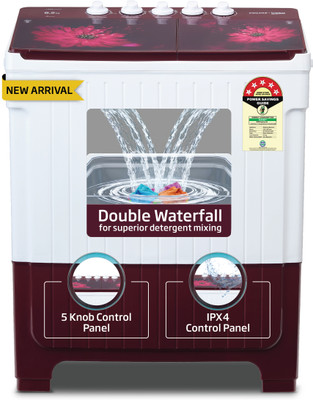 Voltas Beko by A Tata Product 8.5 kg 5 Star Semi Automatic Top Load Washing Machine Multicolor(WTT85UAA/WNSSWH5GFD)
