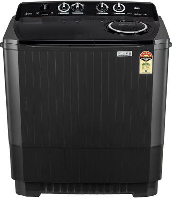 LG 11.5 kg Semi Automatic Top Load Washing Machine Black(P115ASLAZ)