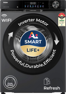 10 kg 5 Star, AI Smart LIFE+, Vibrant Touch Panel, Fabric Care with Stain Pro Technology, Hygienic Care, ABT, 525 mm Super Drum, Refresh, Direct Motion Motor, WiFi enabled Fully Automatic Front Load W