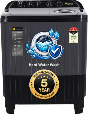 9 kg Semi Automatic Top Load Washing Machine Black, Grey(RMSA905NNNHGR)