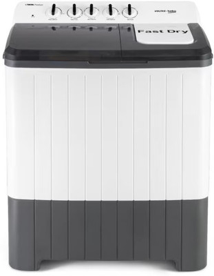 Voltas Beko by A Tata Product 12 kg Semi Automatic Top Load Washing Machine White, Grey(WTT120UPA/GR5KPTD)