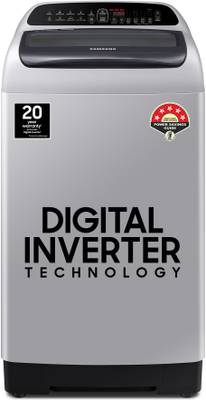 SAMSUNG 6.5 kg Fully Automatic Top Load Grey  (WA65T4262VS/TL)