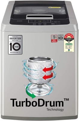 LG 7 kg Fully Automatic Top Load Silver(T70SKSF1Z)   Washing Machine  (LG)