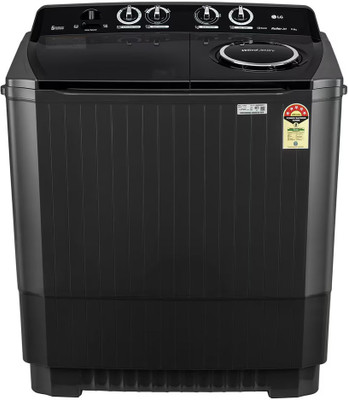 LG 11.5 kg Semi Automatic Top Load Washing Machine Black(P115ASLAZ)