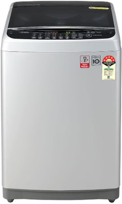 LG 8 kg Fully Automatic Top Load Washing Machine with In-built Heater Silver(T80AJSF1Z)