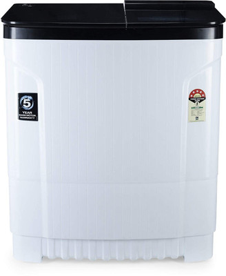 Godrej 8 kg Semi Automatic Top Load Washing Machine White, Black(8 Kg 5 Star Semi-Automatic Top Loading Washing Machine (WSEDGE ULT 80 5.0 DB2M CSBK, Crystal Black, Tri-Roto Scrub Pulsator)) Godrej 8 kg Semi Automatic Top Load Washing Machine White, Black(8 Kg 5 Star Semi-Automatic Top Loading Washing Machine (WSEDGE ULT 80 5.0 DB2M CSBK, Crystal Black, Tri-Roto Scrub Pulsator))