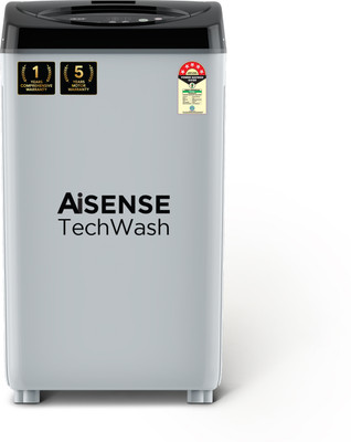Acer 6.5 Kg Quad Wash Series With AiSense, 5 Star Rating, AutoBalance, Hex-Fin Jet Pulsator, SwirlWash Tub, Fully Automatic Top Load Washing Machine Black, Grey  (AR65FATLP0EC) For Rs. 11999 @ 56 %