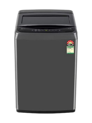 LG 7 kg 5 Star, Smart Inverter Technology, TurboDrum, Smart Diagnosis with Soft Closing Door Fully Automatic Top Load Washing Machine Black(T70VBMB1Z)