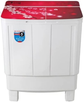 Singer 7 kg Semi Automatic Top Load Red, White(MAXICLEAN-7000GX/SWM 7000GHT)   Washing Machine  (Singer)