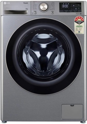 LG 10 kg Fully Automatic Front Load with In-built Heater Silver(FL WM FHP1410Z7P)   Washing Machine  (LG)