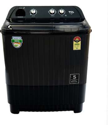 TCL 7.5 Kg Extra Powerful Motor Lint Filter Semi Automatic Top Load Washing Machine Grey  (T101-D75PG) For Rs. 8001 @ 56 %