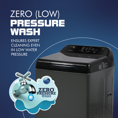 Lloyd by Havells 8 kg Washing Machine Fully Automatic Top Load Black(GLWMT80GMBNE)