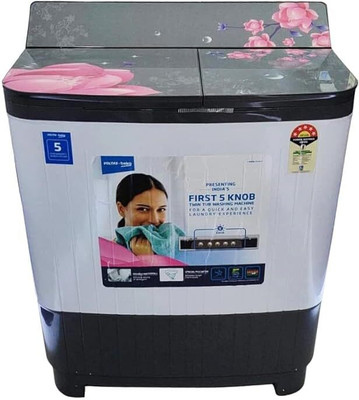 Voltas Beko 8.5 kg Semi Automatic Top Load Washing Machine Blue, White(WTT85DGRG/FLRB5)