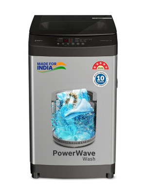 BOSCH 8 kg Fully Automatic Top Load Washing Machine Grey(WOE80AH0IN)
