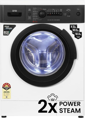 IFB 6 kg Fully Automatic Front Load Washing Machine with In-built Heater Black, White(DIVA AQUA BXS 6010)