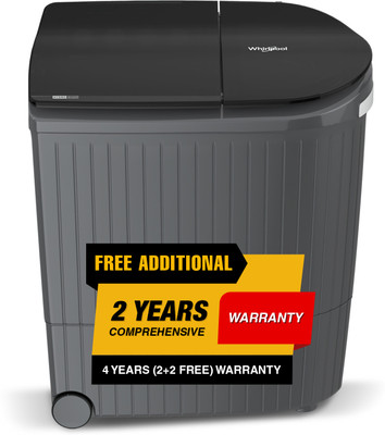 Whirlpool 9 kg Semi Automatic Top Load Washing Machine Grey(Hydrowash Elite 9.0 Midnight Grey(10YR))