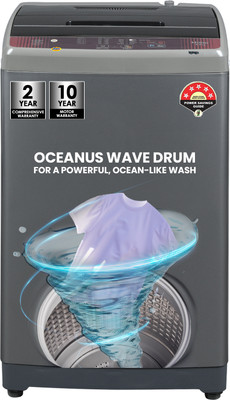 Haier 8 kg Balance Clean Pulsator, Custom Wash Cycles with 15 Mins Quick Wash, Magic Filter Fully Automatic Top Load Washing Machine Grey(HWM80-FE)