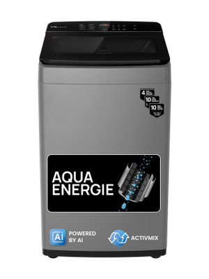 IFB 8 kg Aqua Energie, ActivMix, Soft Close Door, Auto Tub Clean, DeepClean Powered by Ai Fully Automatic Top Load Washing Machine Black, Grey(TL801MG1)