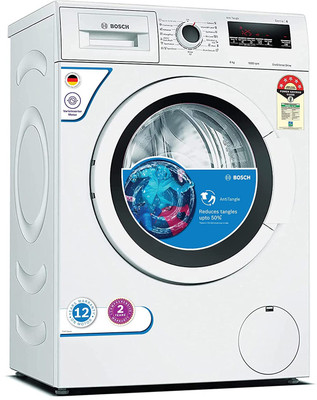 BOSCH 6 Kg Drive Motor, Anti Tangle, Anti Vibration Fully Automatic Front Load Washing Machine White  (WLJ2016WIN) For Rs. 16990 @ 44 %