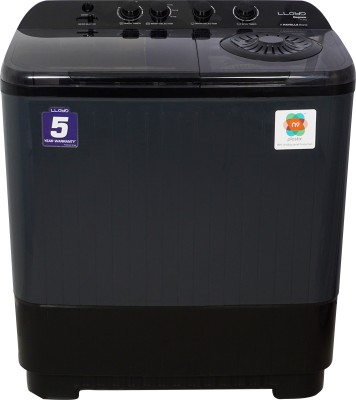 Lloyd 12 kg Semi Automatic Top Load Grey(GLWMS12ADGMA)   Washing Machine  (Lloyd)