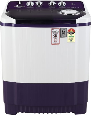 LG 7.5 kg Semi Automatic Top Load White, Purple(P7525SPAZ)   Washing Machine  (LG)