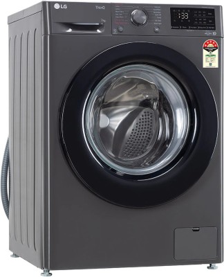 LG 7 kg Fully Automatic Front Load with In-built Heater Black(FHV1207Z2M)   Washing Machine  (LG)