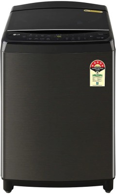 LG 8 kg Semi Automatic Top Load with In-built Heater Black, Grey(THD08SWM)   Washing Machine  (LG)