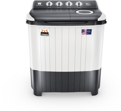 White Westinghouse (Trademark by Electrolux) 9.5 kg Semi Automatic Top Load Grey, White(CSW9500)   Washing Machine  (White Westinghouse (Trademark by Electrolux))